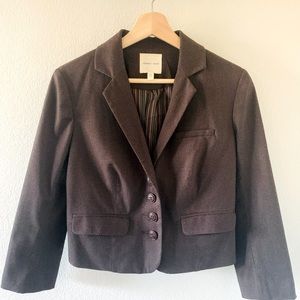 Brown Blazer Classic Fit